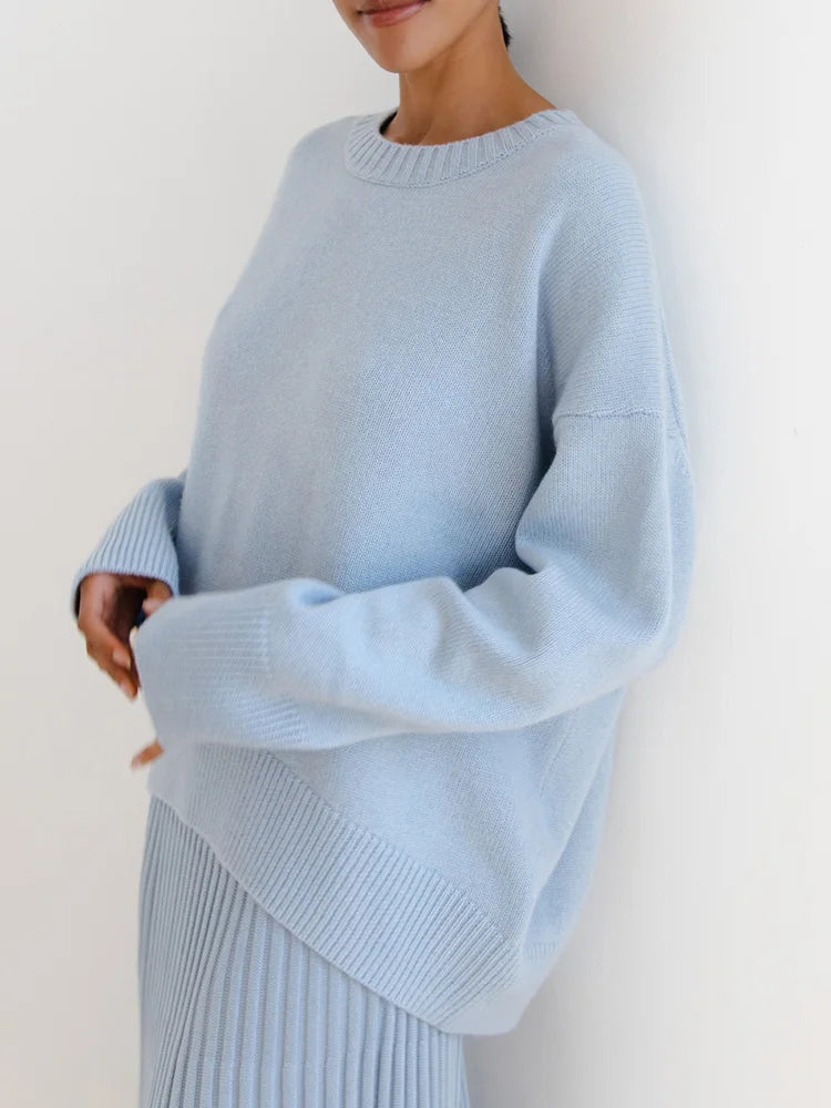 KarSaNy Women Loose Sweaters For Winter Thick Knit Pullovers Green Outwear Women's Sweater Black Oversized Sweaters For Women