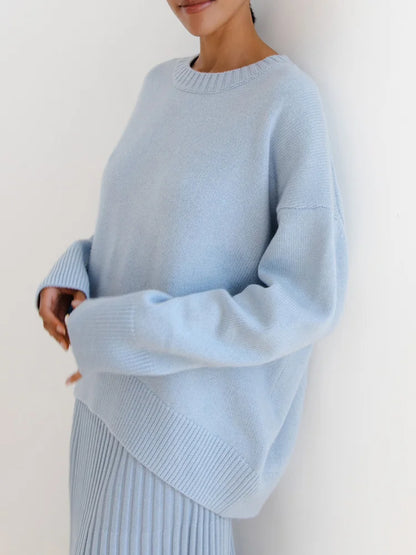 KarSaNy Women Loose Sweaters For Winter Thick Knit Pullovers Green Outwear Women's Sweater Black Oversized Sweaters For Women