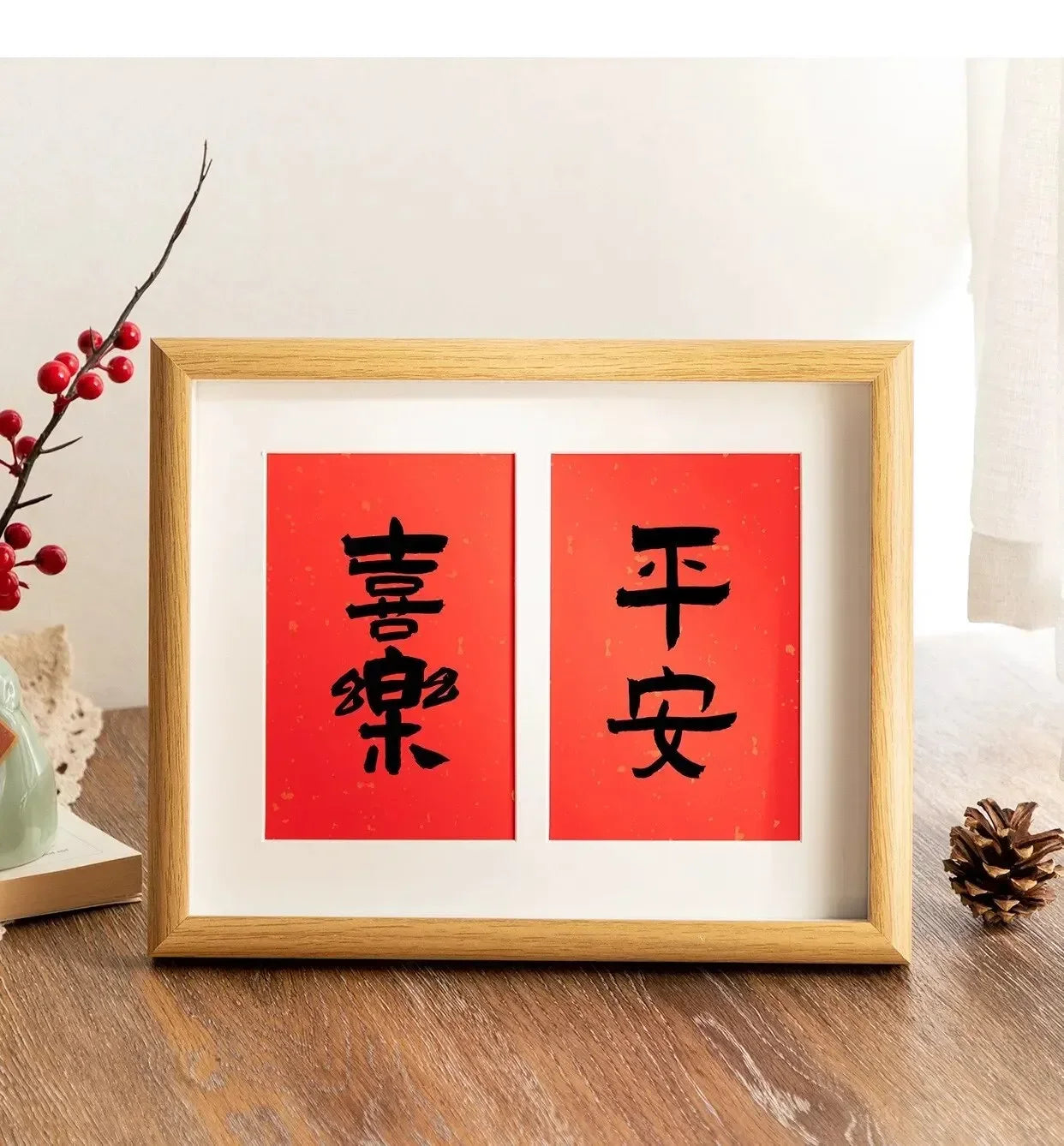 Double/Triple Photo Frame Integrated Desktop Album Set 180 ° Vertical Photo Frame HD Photo Gift Fram