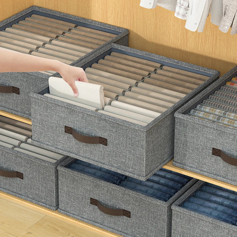 Sports Bra Underwear Organizer Storage Box Panties Socks Storage Boxes Wardrobe Clothes Organizer Cabinet Drawers Separator Box