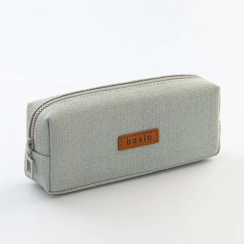 Pencil Case School Supplies Large Capacity Pencil Pouch Estuches Basic Pen Case Trousse Scolaire Kawaii Stationery Pencilcase