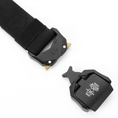 New Tactical Belt Quick Release Elastic Belt Casual Tooling Training Belt Men's Trousers Belt