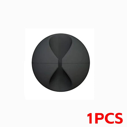 100-1PCS Desktop Wall Cable Clips Wire Management Self-Adhesive Cord Organizers Holder Clamp for USB Network Headphone Cables