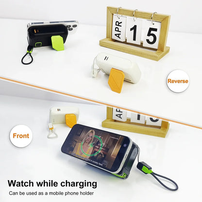 3 in 1 Energy Storage Charger Portable Wireless Power Bank 22.5w with Stand 20,000mah Waterproof & Sturdy Design