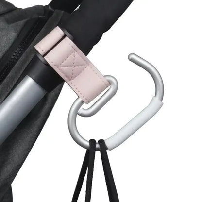 PU Baby Stroller Hooks Solid Color Cart Organizer Hanging Hook Stroller Accessories Cartoon Stroller Accessories Cartoon