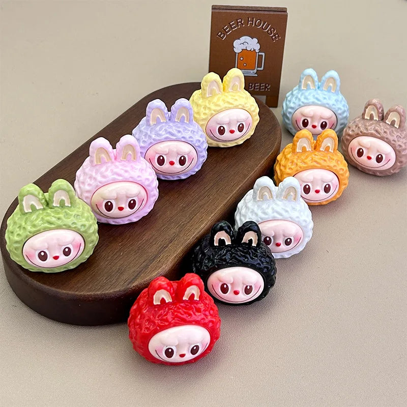 Solid color fashion cake cute fashion game accessories best-selling accessories keychains bracelets accessories