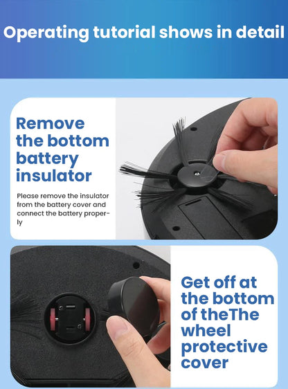 5 in 1 Wireless Smart Robot Vacuum Cleaner Multifunctional Super Quiet Vacuuming Mopping Humidifying For Home Use Home Appliance