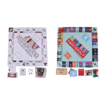 Board Game Fun Party Family Interactive Chess Games Swiftopoly Board Game Adults Fans Interactive Board Gam