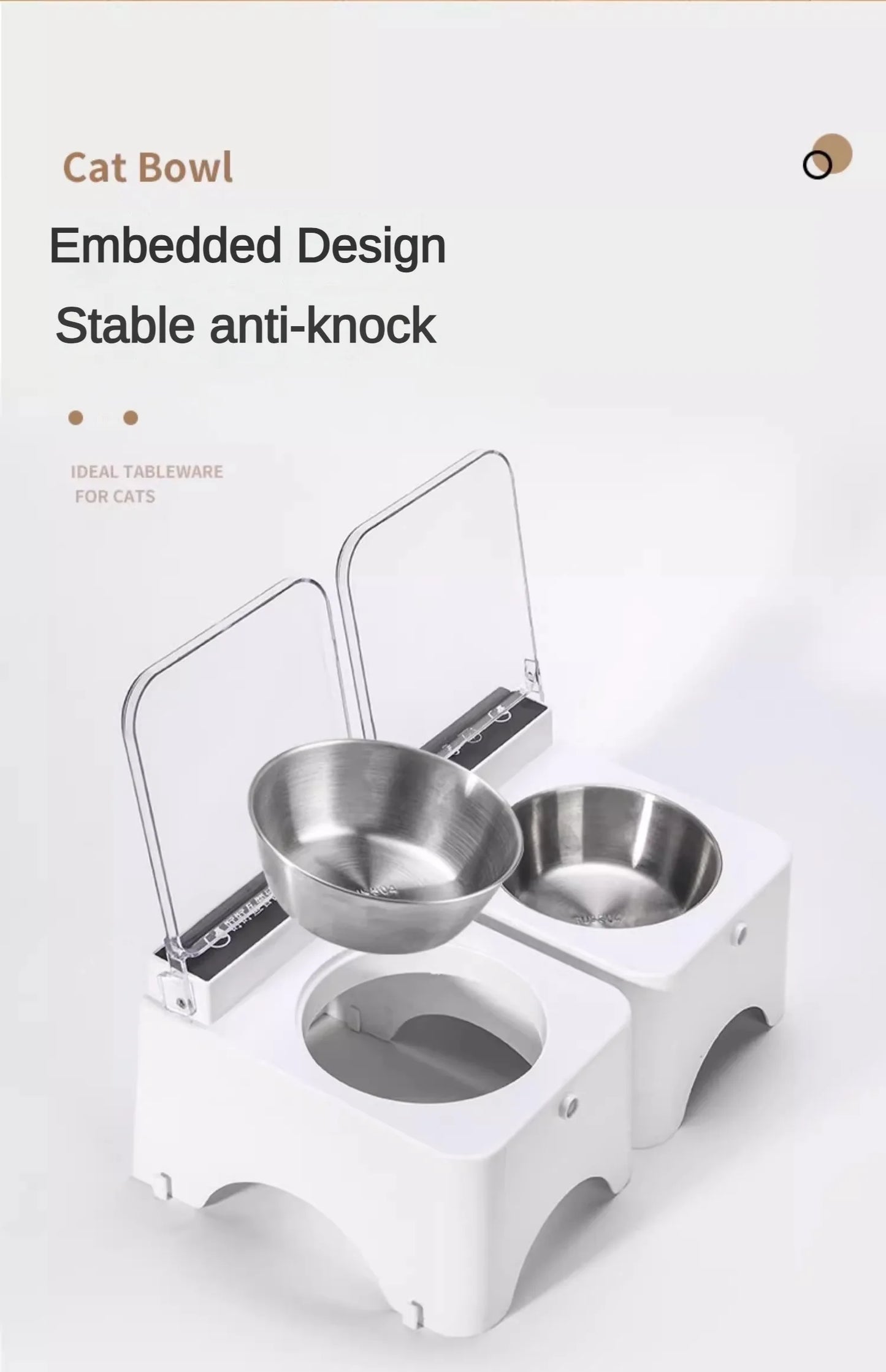 Smart Cat Bowl Pet Feeder Bowl Cats Dog Food Feeder Infrared Sensor Auto Open Cover Smart Feeder Anti-mouse Cat Food Dispenser