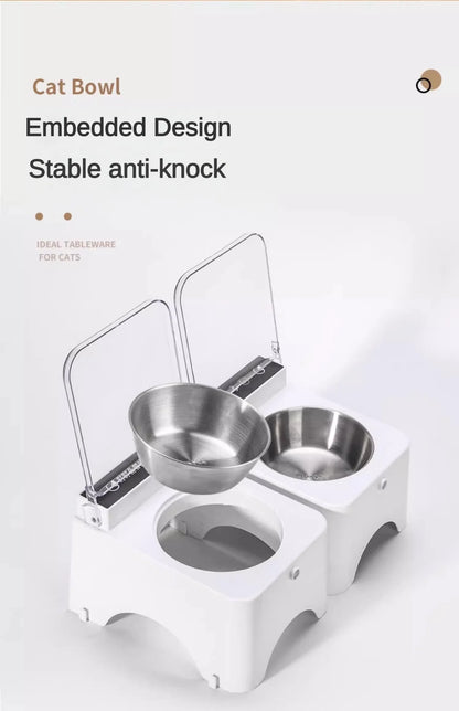 Smart Cat Bowl Pet Feeder Bowl Cats Dog Food Feeder Infrared Sensor Auto Open Cover Smart Feeder Anti-mouse Cat Food Dispenser