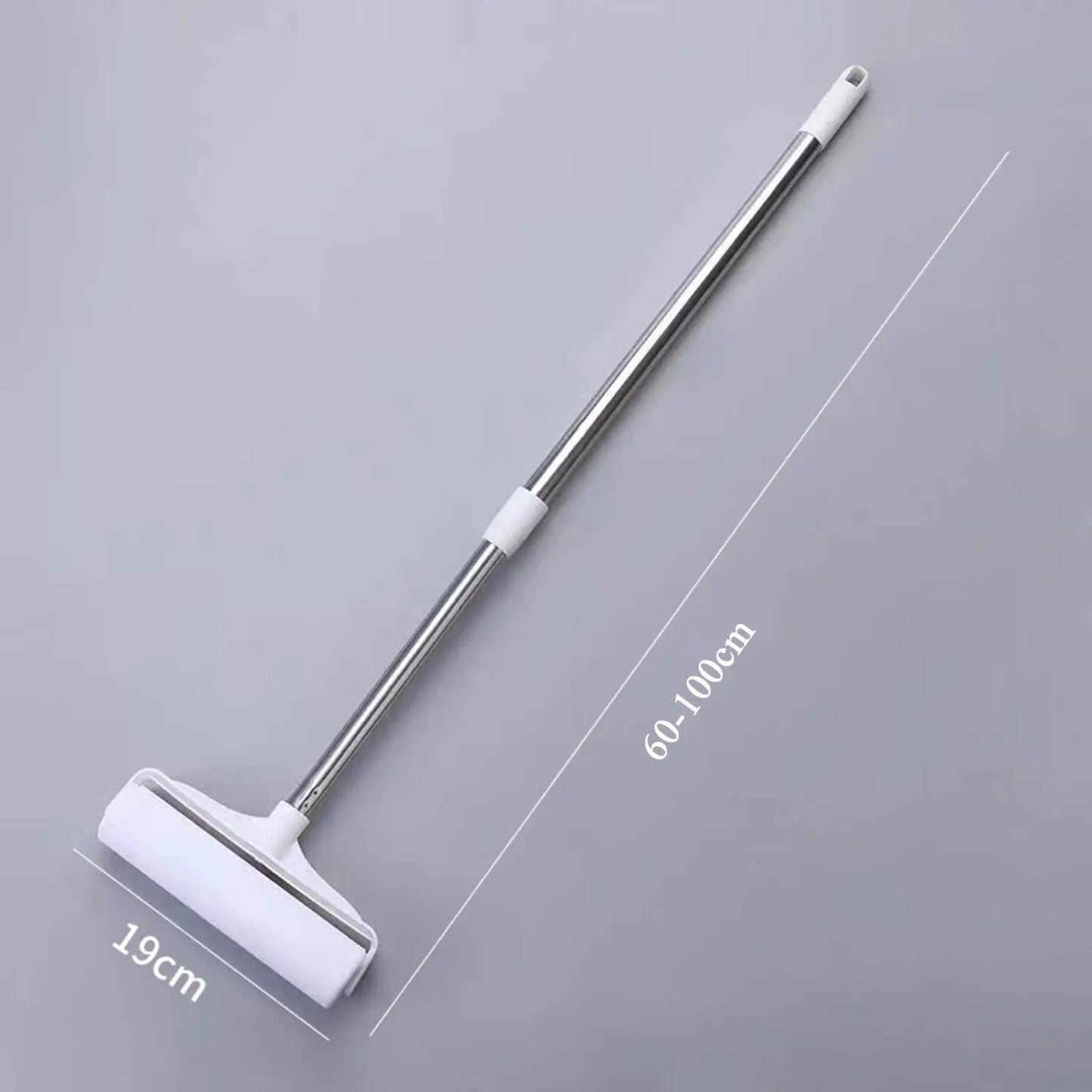 Long Handle Lint Roller Brush Pet Hair Remover Roller Retractable Dust Hair Roller Stick Tearable Clothes Bed Hair Removal Brush