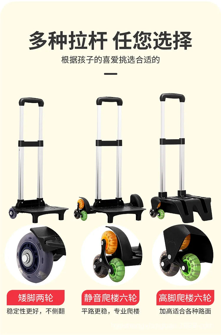 TAKARATOMY Backpack Trolley School Bag Pikachu School Bag Stationery Storage Backpack Multifunctional Travel Bag School Season