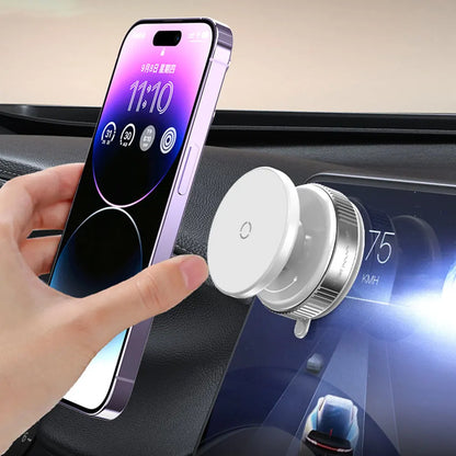 Magnetic Vacuum Car Mount Phone Holder 360° Rotatable Car Mobile Phone Holder for Car/Gym/Mirror/Shower/Smooth Surface Parts