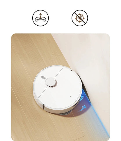 XIAOMI MIJIA H40 Self Robot Vacuum Cleaners Mop CN 6000PA Cyclone Suction Smart Home Sweeping High Speed Rotary Scrubbing