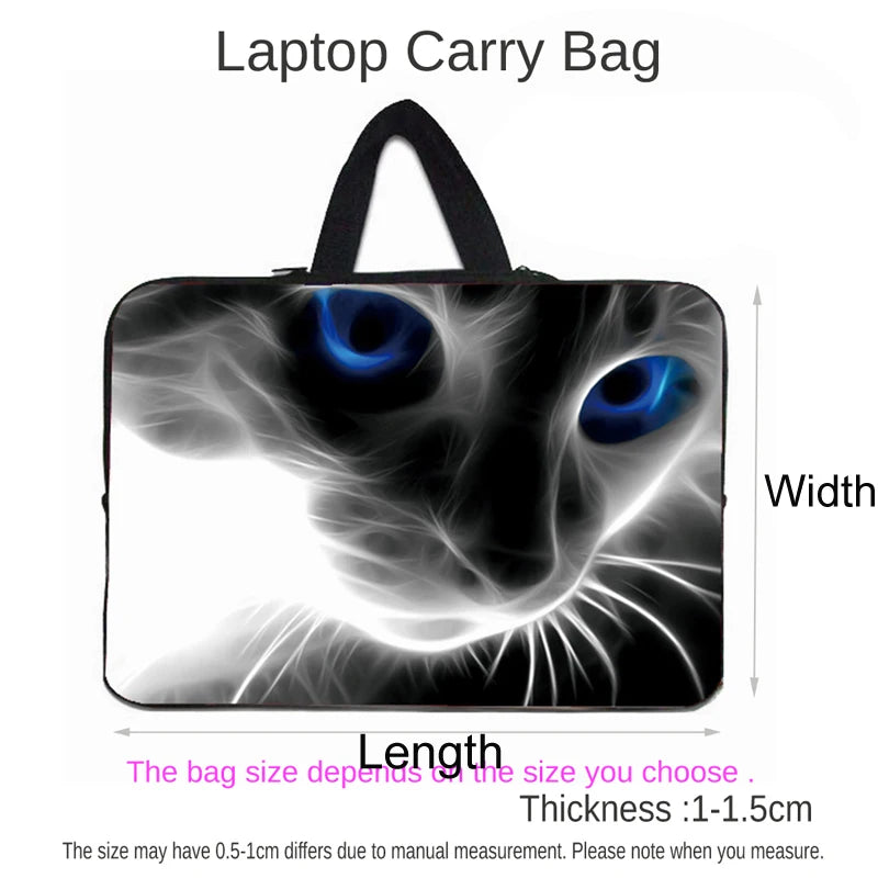 Laptop Bag 10 14 15 16 17.3 Portable Case Computer Pouch For Lenovo Legion Go 15.6/Tab K11 Macbook M4 Air 13 MSI Acer DELL XPS