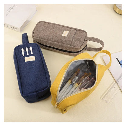 Large Capacity Pencil Case School Supplies Pen Case Estuches Escolar Pencilcase Kalemlik Trousse Kawaii Stationery pencil pouch