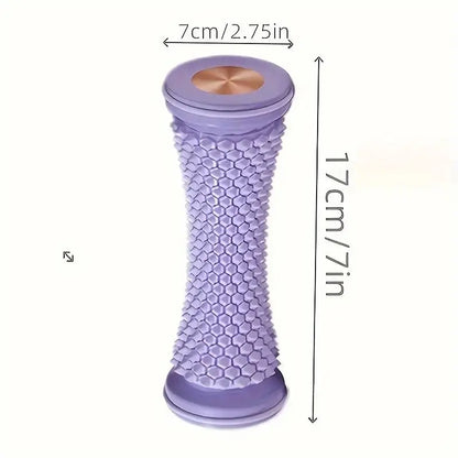 Portable Plantar Fasciitis Massager Foot Roller, an Effective Deep Tissue Muscle Massager and Foot Pain Relief Tool, Ideal as a Relaxation Gift and Reflexology for Nerve Relaxation