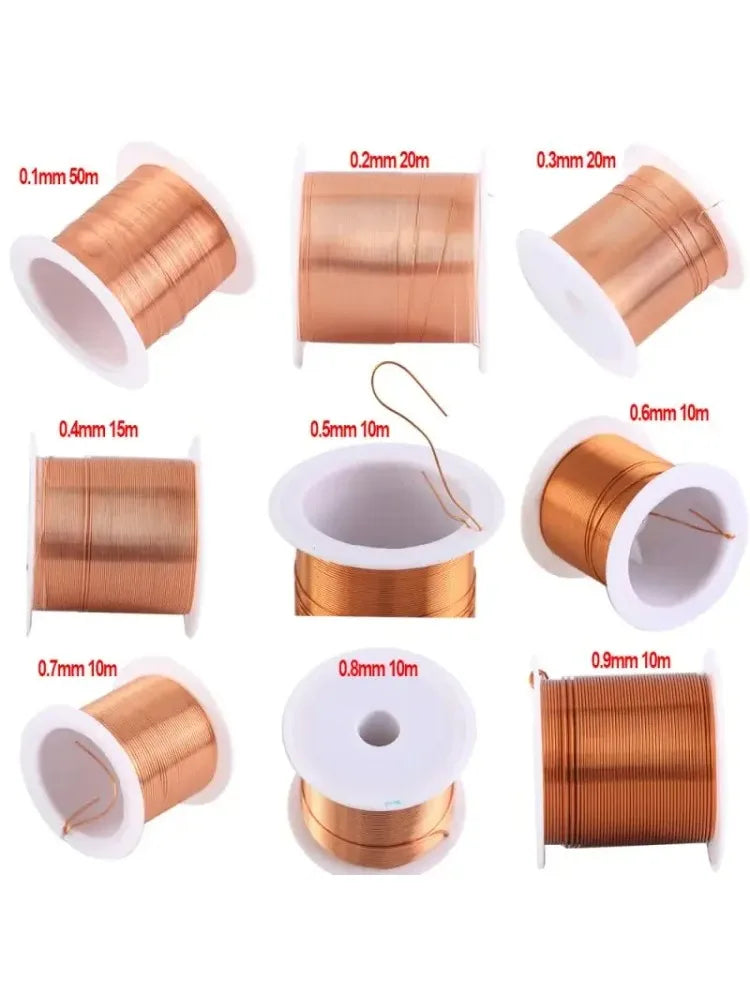 copper lacquer wire0.1mm -0.9mmCable Copper Wire Magnet Wire Enameled Copper Winding Wire Coil Copper Wire