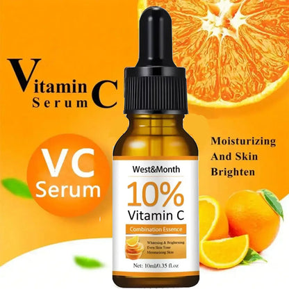 Vitamin C Face Whitening Serum Spot Serum Hyaluronic Acid To Remove Dark Spots Pigment Wrinkle Remover Face Serum Shrink Pores