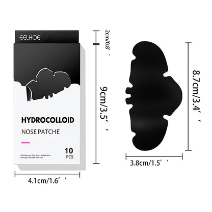10 Pieces Nose Patch Hydrocolloid Skin Pimple Patches Blackheads Pad