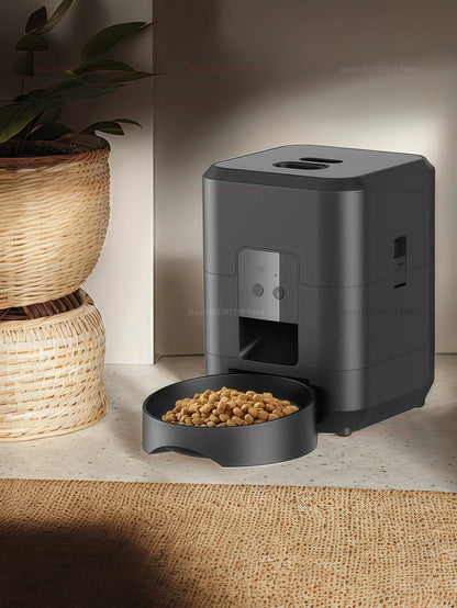 New Automatic Pet Feeder WiFi Version Automatic Cat Food Distributor Intelligently Controlled Pet Feeder Dog Feeder Pet Supplies