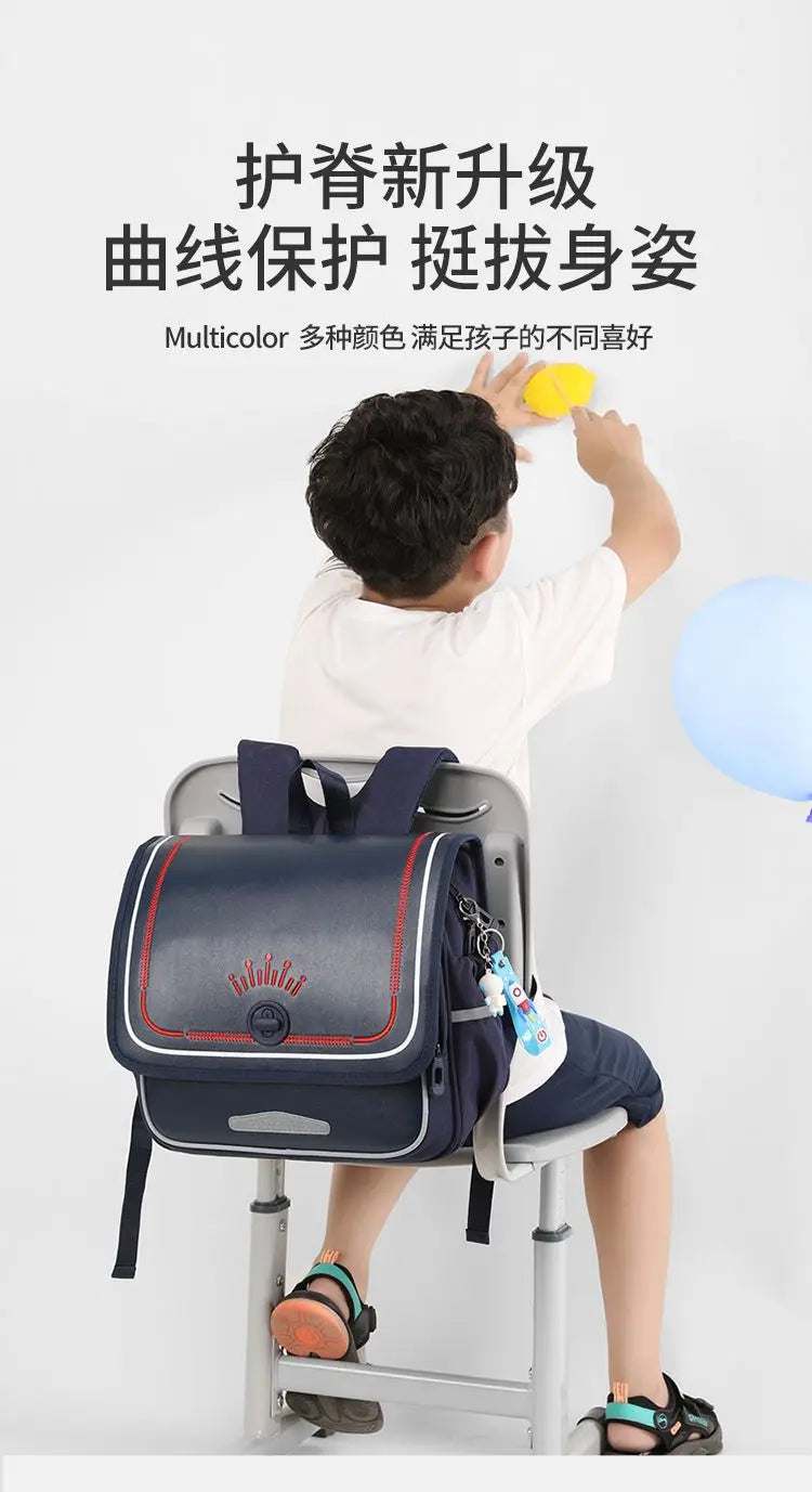 New Fashion School Bags for Boy Luxury Brand Children Backpack Japanese Style Girl Student Book Bag Kids Large Primary Schoolbag