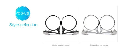 2pcs/set car blind spot mirror Auto Side Convex mirrors Wide Angle Round Car Vehicle Rear View miroir