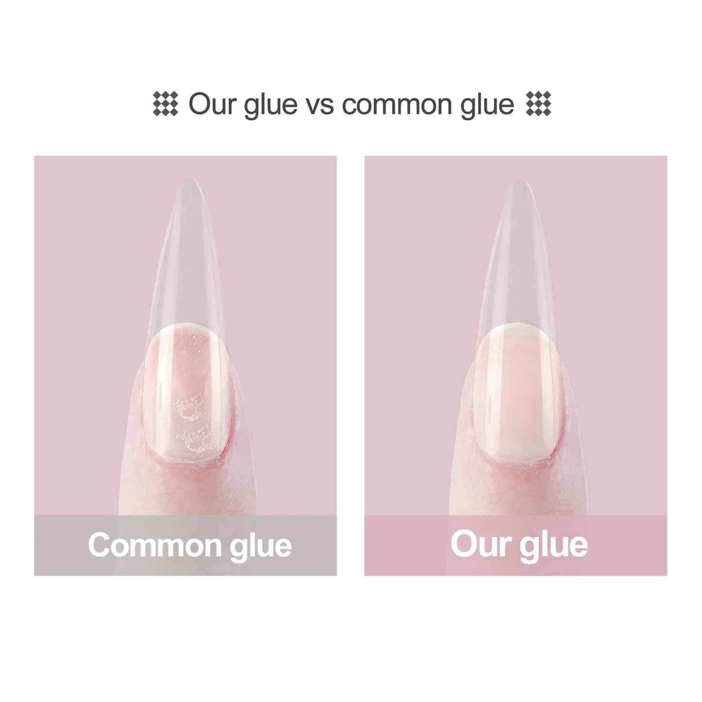 COSCELIA 10G Nail Glue False Nail Tips Glue Clear Color Nails Tools