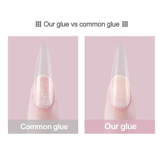 COSCELIA 10G Nail Glue False Nail Tips Glue Clear Color Nails Tools