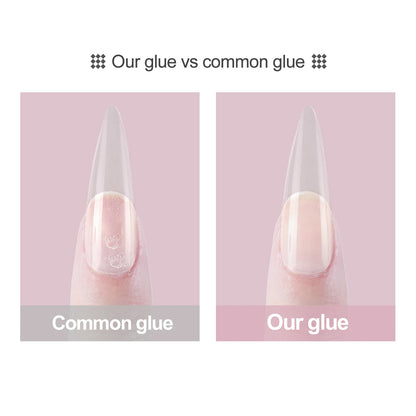 COSCELIA 10G Nail Glue False Nail Tips Glue Clear Color Nails Tools