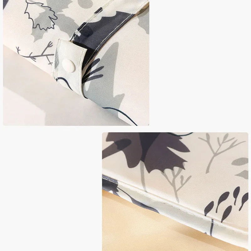 Waterproof Foldable Baby Diaper Changing Pad Portable Nylon Diaper Sheet for Newborn Toddler Travel Essential