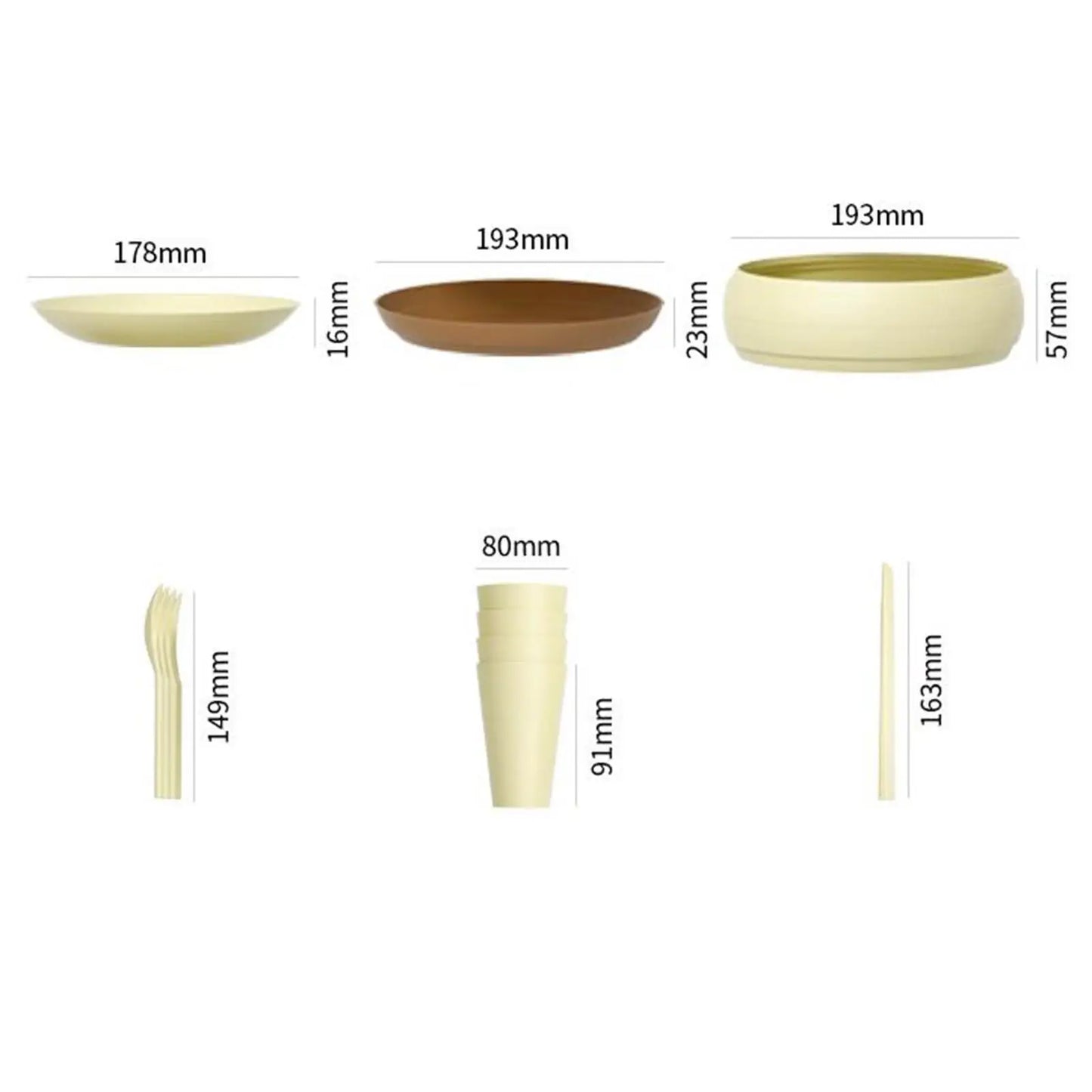 Camping Dinner Set Pans Plate Bowl Portable Tableware Sets Camping Dishes Set Hiking Gear Picnic Outdoor Travel