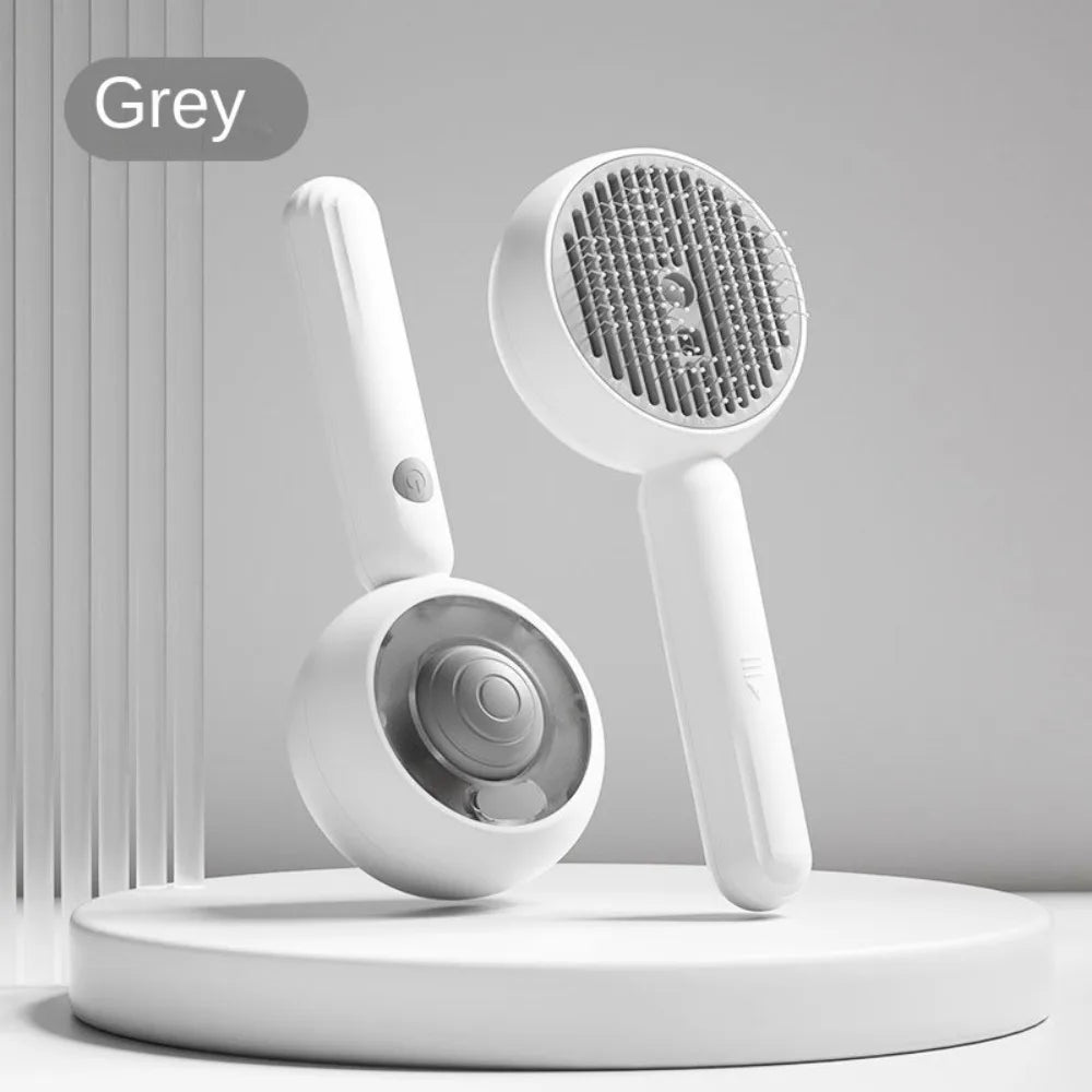 Hair Removal Pet Spray Hair Comb Self-cleaning Sliker Brush Health Protection Steam Spray Hair Remover Anti-Static