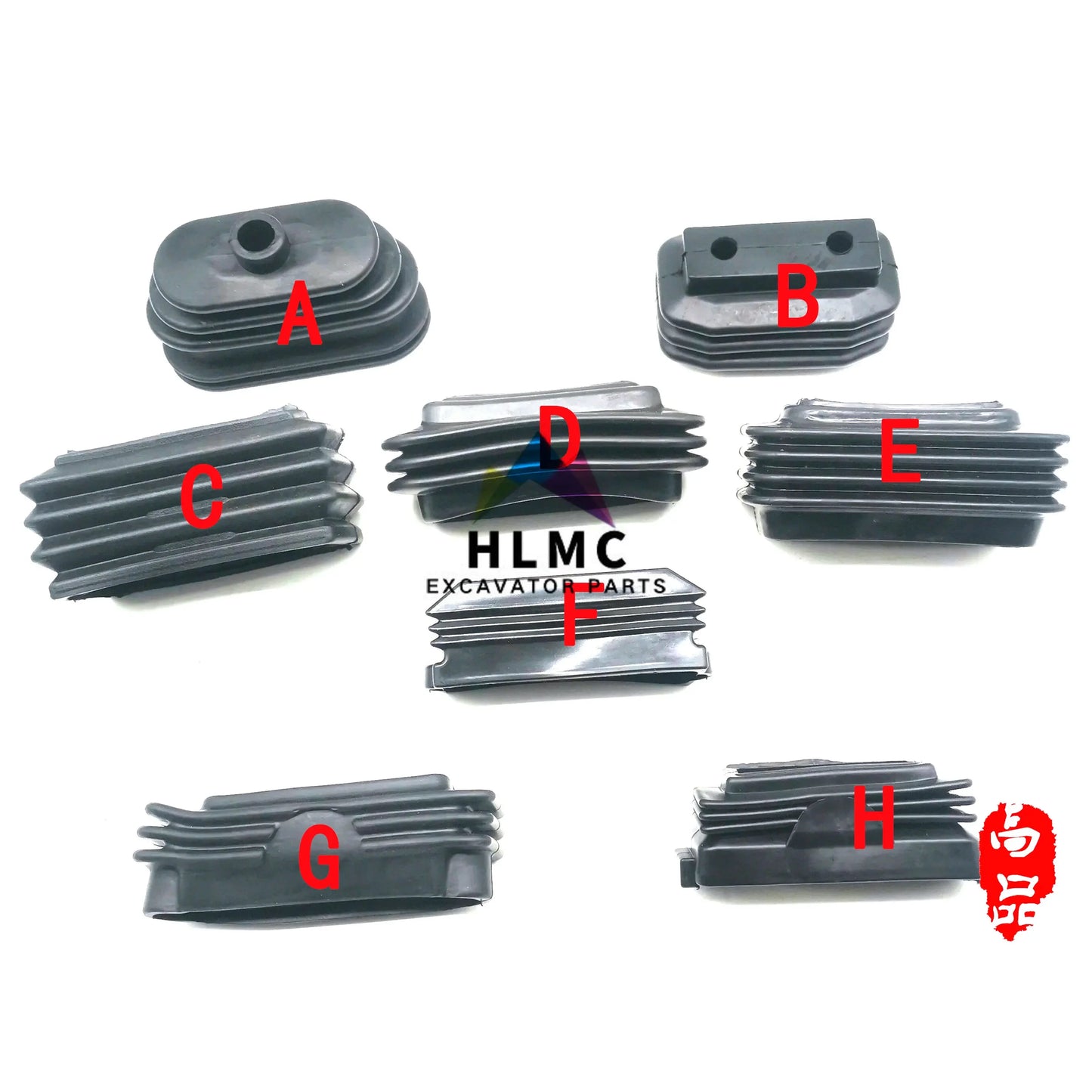 Excavator Spare Parts Construction Machinery Excavator Walking Foot Valve Dust Boot