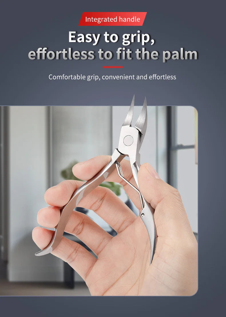 Stainless Steel Nail Scissors Dead Skin Cuticle Remover Nail Clippers Ingrown Toenail Foot Care Tool Eagle Beak Plier