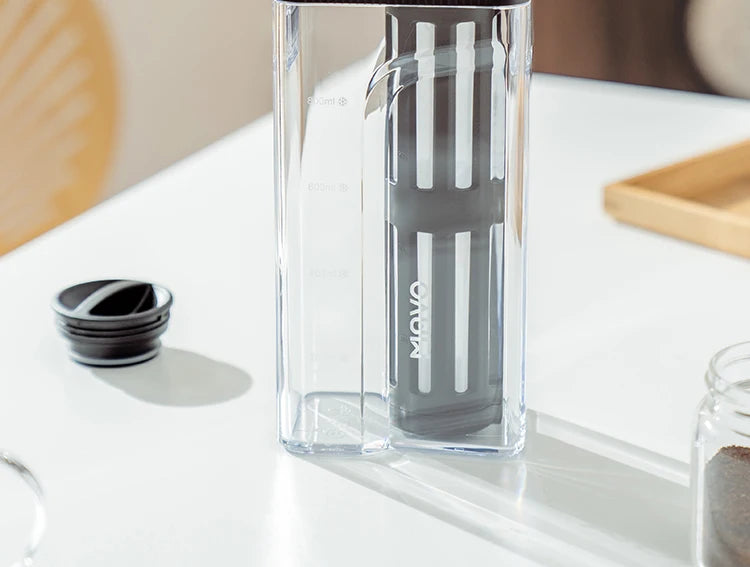 MAVO Manual Cold Brewer 800ml Ice Coffee Maker Cold Brew Coffee Pot Iced Coffee Brewer Coffee brewing kit Cold brew coffee maker