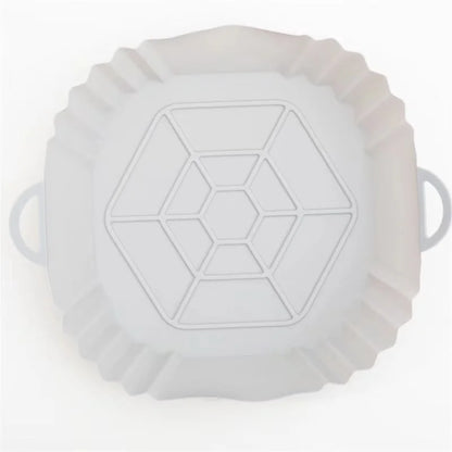 1pcs Air Fryer Silicone Liners Square Airfryer Liners Reusable Air Fryer Accessories Replacement for Parchment Airfryer Liners