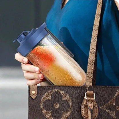 Portable Juicer Cup 6 Blade Blender Bottle Household Fruit Juicer Cup Smoothie Blender USB Rechargeable Juicer Kitchen Tool