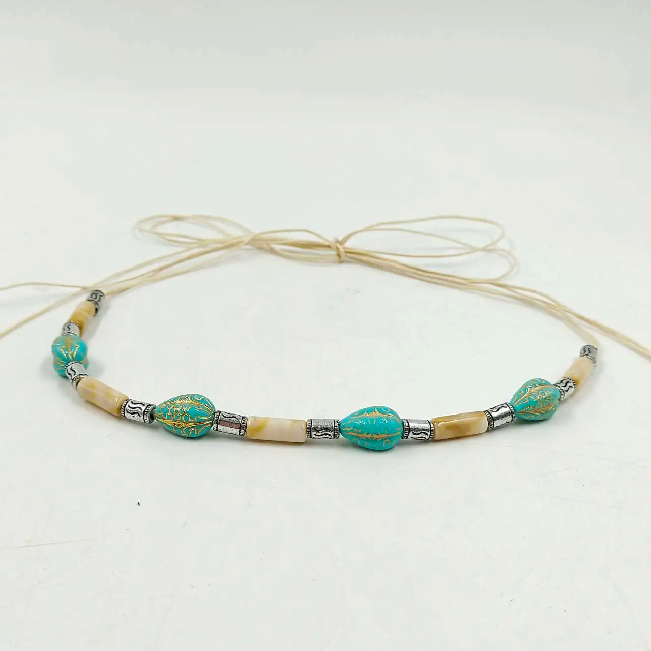 2024 Hat Band Accessories Handmade Beaded Chain Straw Hat Accessories Men Women Hat Band Decorative Soft Hat Fashion Accessories