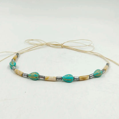 2024 Hat Band Accessories Handmade Beaded Chain Straw Hat Accessories Men Women Hat Band Decorative Soft Hat Fashion Accessories