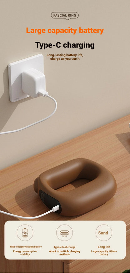 Portable Electric Muscle Massage Gun - Deep Tissue Fascia Massager for Neck, Foot & Full Body Relaxation Mini Massage Gun