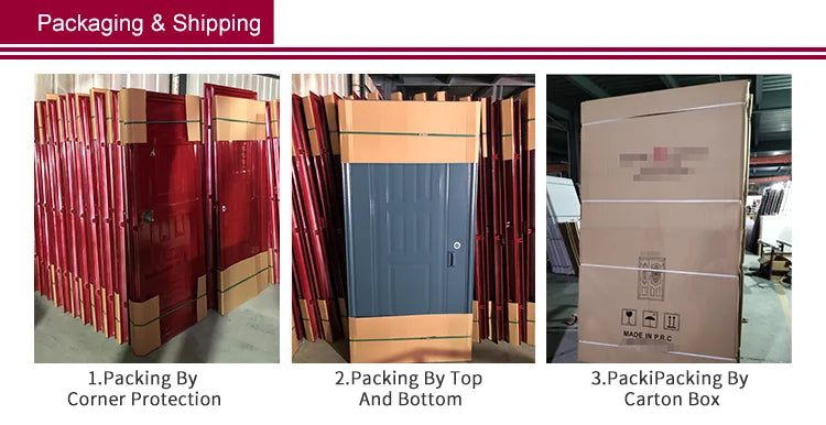 Single Steel Security Entrance Main Door Design Modern Security Stainless Steel Door Design