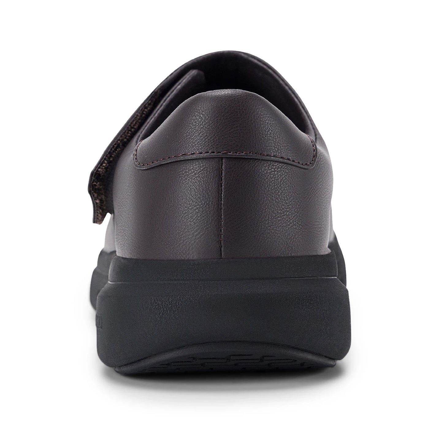 FitVille Men's Leather Shoes Diabetic Shoes Casual Oxford Shoes Adjustable Lightweight Formal Business Shoes for Swollen Feet