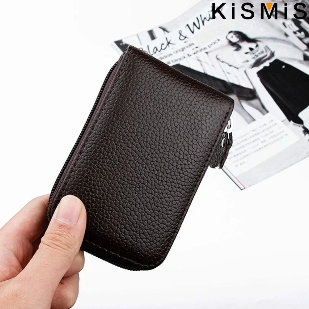 RFID Blocking Aluminum Card Case - Credit Card Protector, Business Card Holder, Metal ID Organizer Wallet, 6 Slots for Women,Men