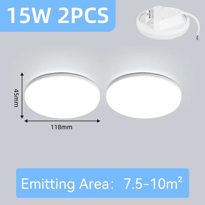 Led Ceiling Lights Ultra Thin LED Ceiling Lamps Modern Panel Light  30W 50W 72W Downlights for Living Room Bedroom Kitchen Home