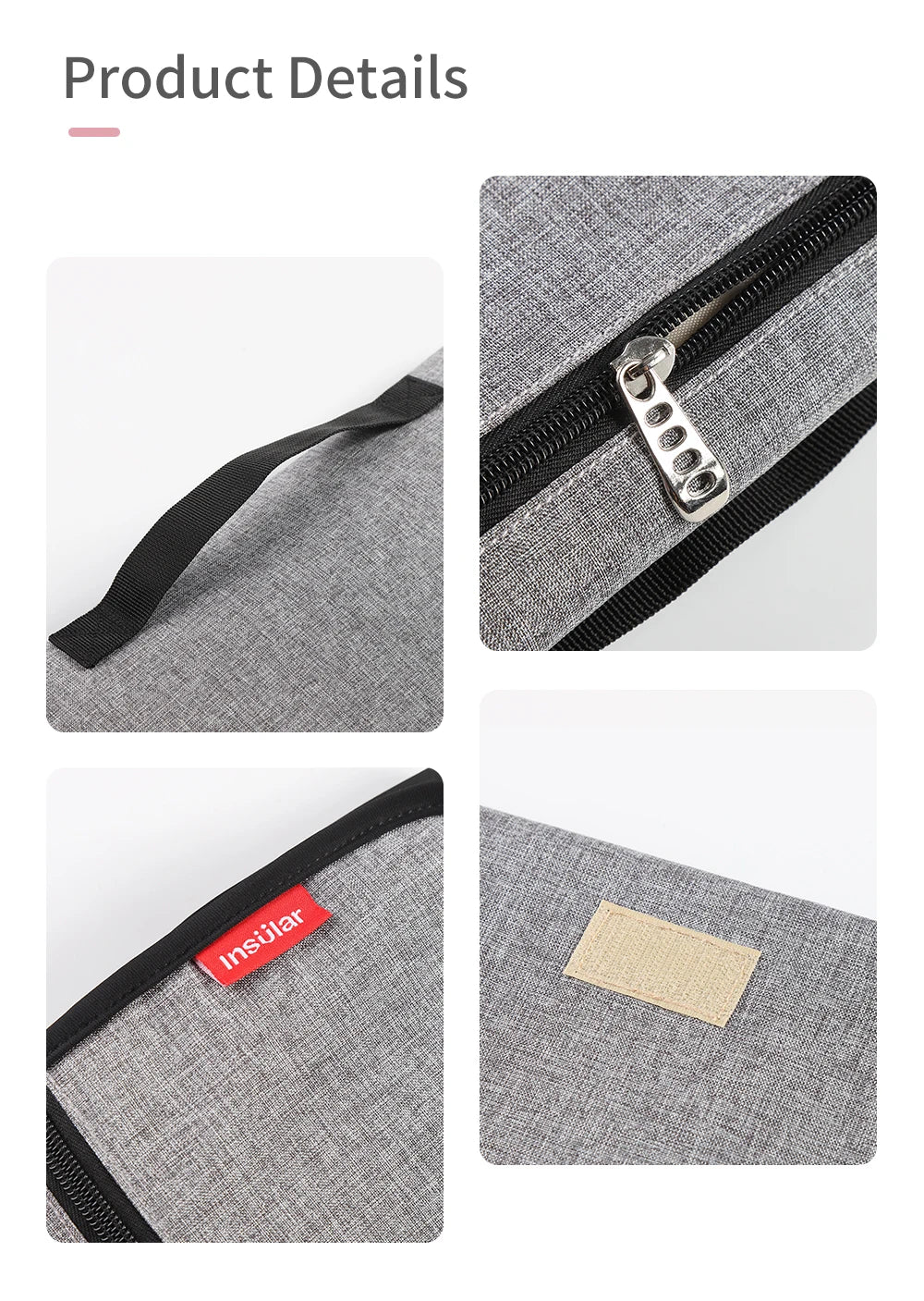 Portable Baby Changing Mat Infant Multifunction Diaper Changing Pad Newborn 2 IN 1 Waterproof Changing Pad Cover Storage Bag