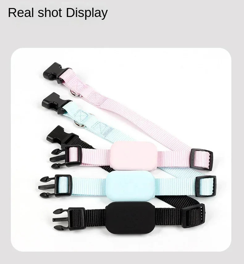 Pet Bluetooth GPS Tracker Dog Mini Tracking Movement Alert Collars Anti Lost Tracker for Cats and Puppies Remote Global Locator