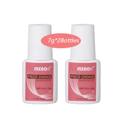 7g Fast-dry Nail Glue Super Strong Adhesive False Nail Glue With Brush Acrylic Nail Tips Rhinestones Sticky Nail Art Bond Glue