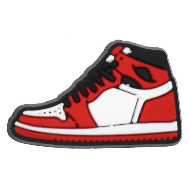 Sport Shoe Charms for Crocs Accessories Charms Clogs Bubble Slides Sandals PVC Shoe Decorations Party Gifts