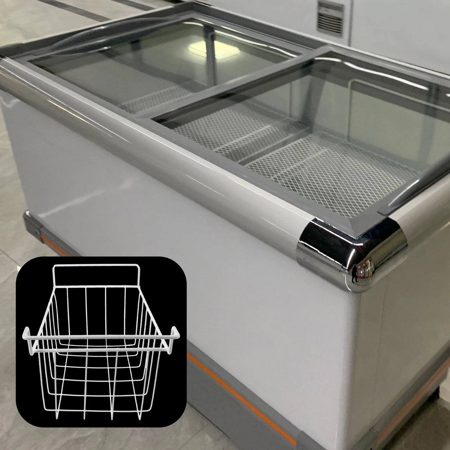 Refrigerator Organizer Bin Clear Plastic Food Storage Organizer Fridge Storage Box With Divider Freezer Pantry Kitchen Organizer